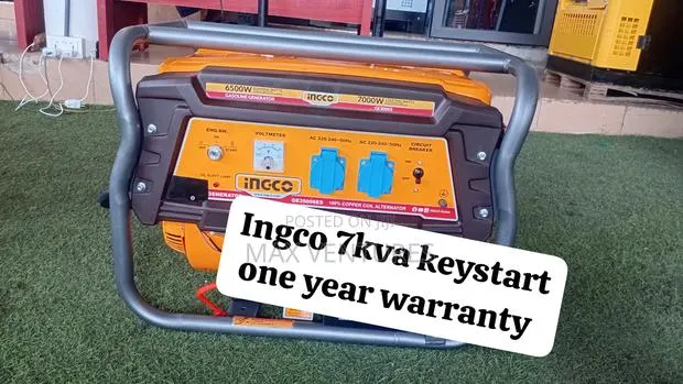 Premium Ingco 7kva Key Start Generator With Stable Output · Photo 1