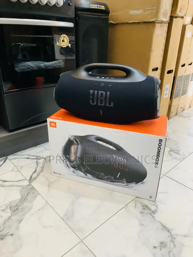 Zealous JBL Boombox 4 Portable Bluetooth Speaker, Waterproof,Deep Bass · Photo 1