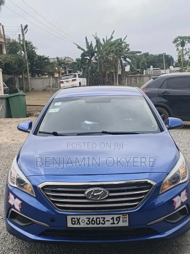 Hyundai Sonata 2017 Blue · Photo 1