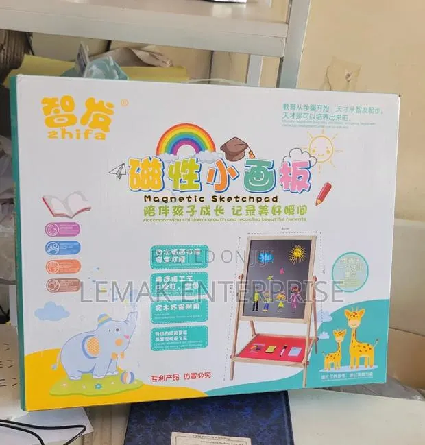 Kid Two Slided Drawing Board Magnetic Sketch Pad · Photo 1