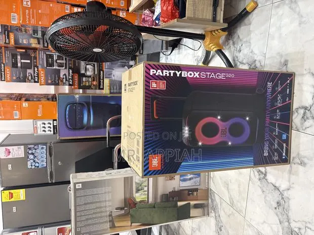 Durable and Affordable JBL-Partybox320-Bk Portable Wireless Speaker. · Photo 1