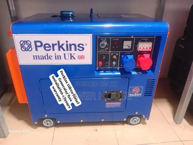 Word Wanderer Perkins Diesel Generator 10kva Silent · Photo 1