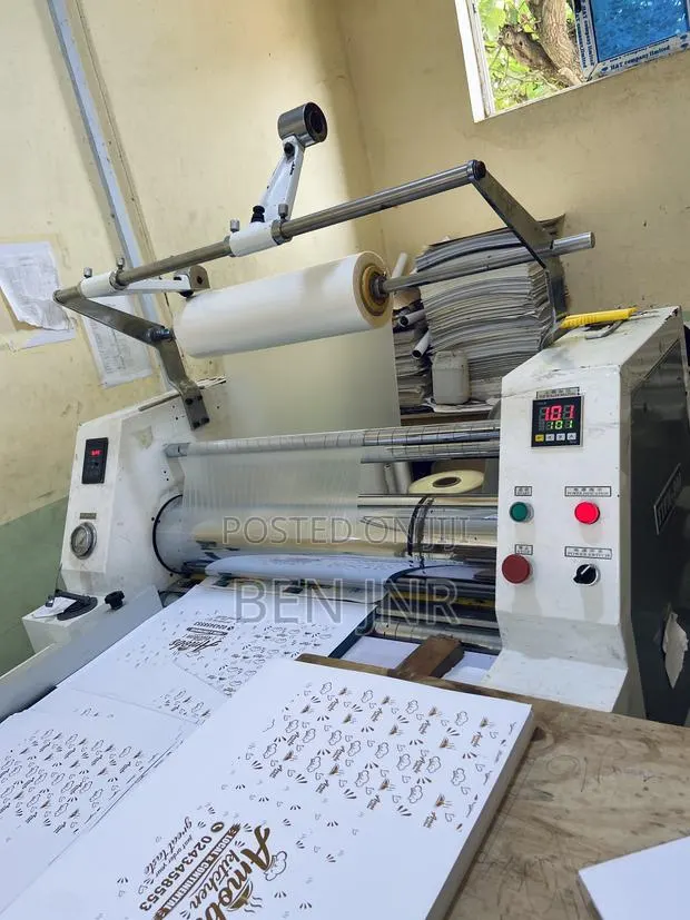 Contact for All Your Quality Paper Laminations Up to 30-40 Size · Photo 1