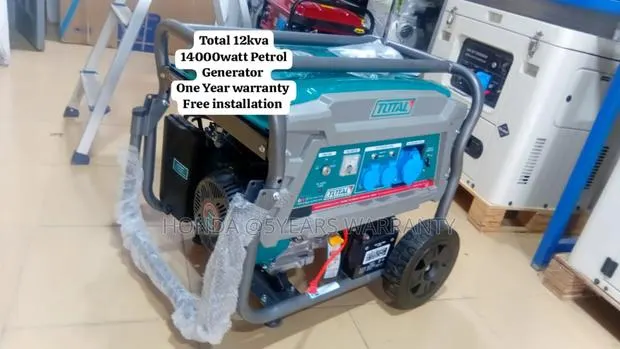 Total 15hp 12kva 14000watt Petrol Generator Keystart 12kva · Photo 1