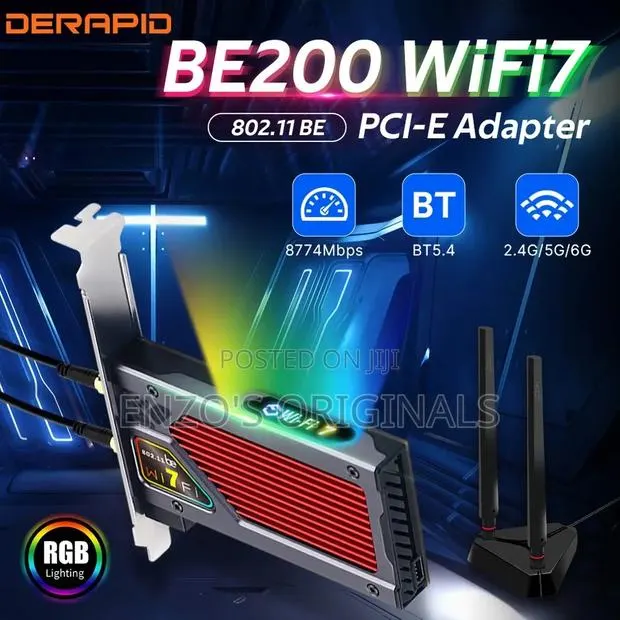 Wifi 7 Be200 8800mbps Pcie With Bluetooth 5.4 Be200ngw · Photo 1