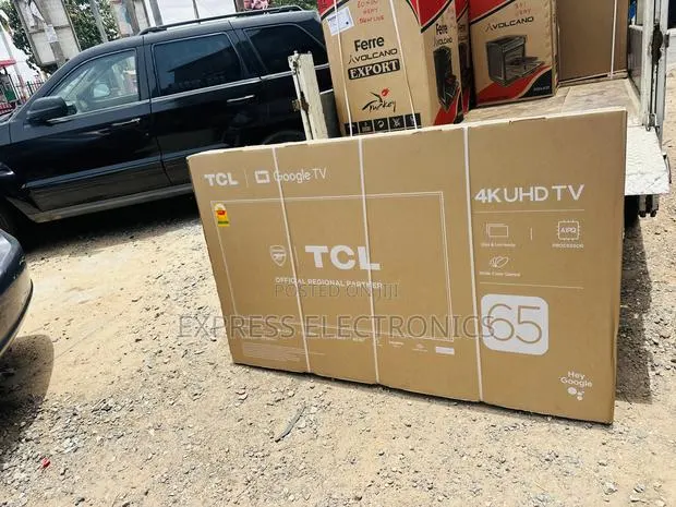 Grab the New TCL 65” Uhd Smart Glossy · Photo 1