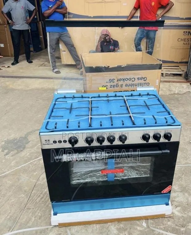 Efficient Classic Nasco 5 Gas Burner With Grill(Black). · Photo 1