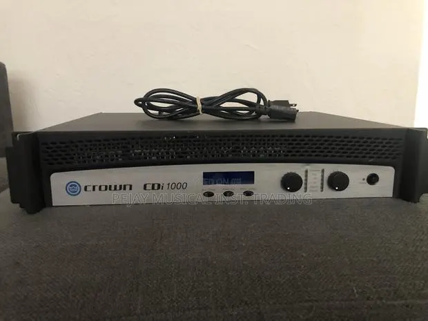 Original Crown CDi 1000 Power Amplifier – Excellen Condition · Photo 1