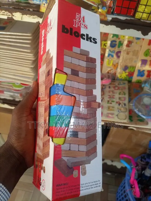 Plane Jenga Blocks · Photo 1