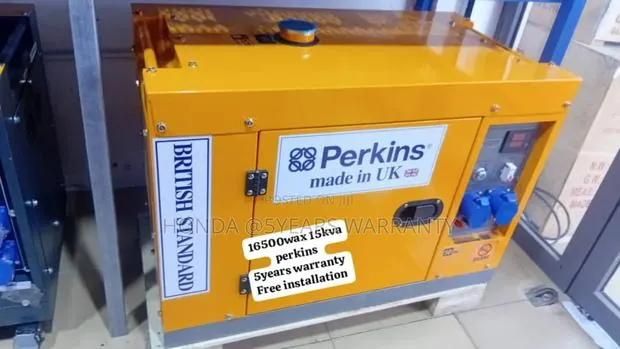 Plug Into Power 15kva Perkins 16500watt Diesel Silent 15kva · Photo 1
