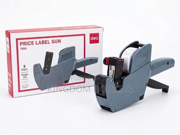 Deli 7504 Price Label Gun - Single Line Pricing Machine · Photo 1