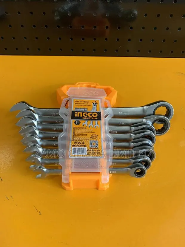 Ratchet Spanner Set 8pcs - Hkspar1082 · Photo 1