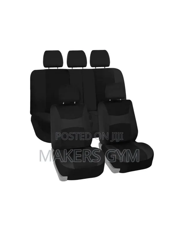 Car Seat Covers ( Nine Pieces) Black · Photo 1