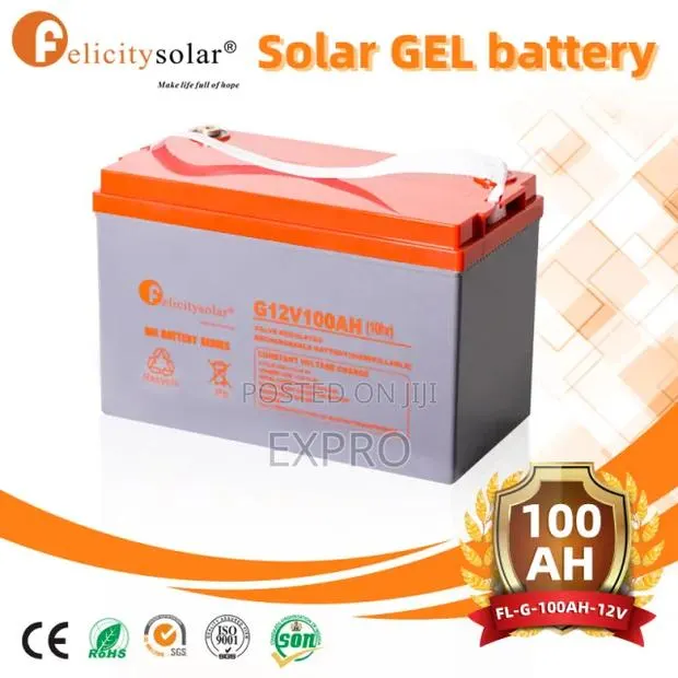 Felicity Gel Solar Battery 100ah 12v · Photo 1