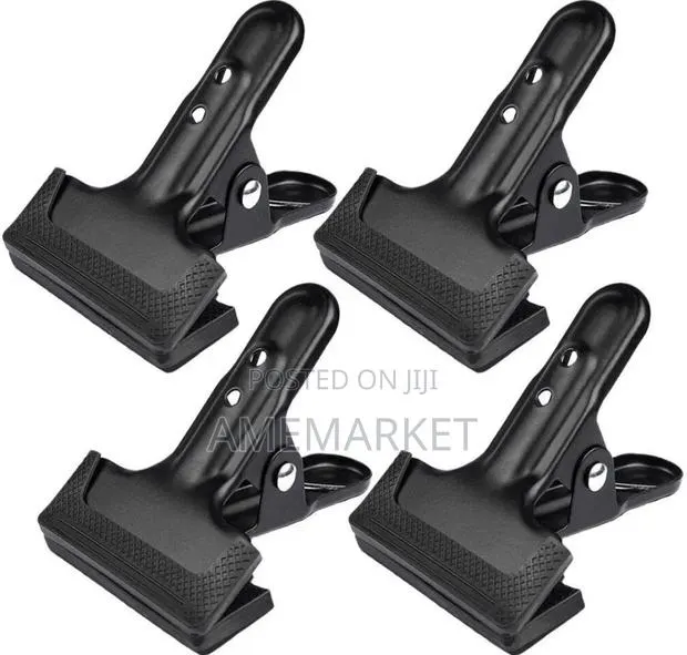 Photography Backdrop Pegs – Metal Muslin Spring Clips / Clamps · Photo 1