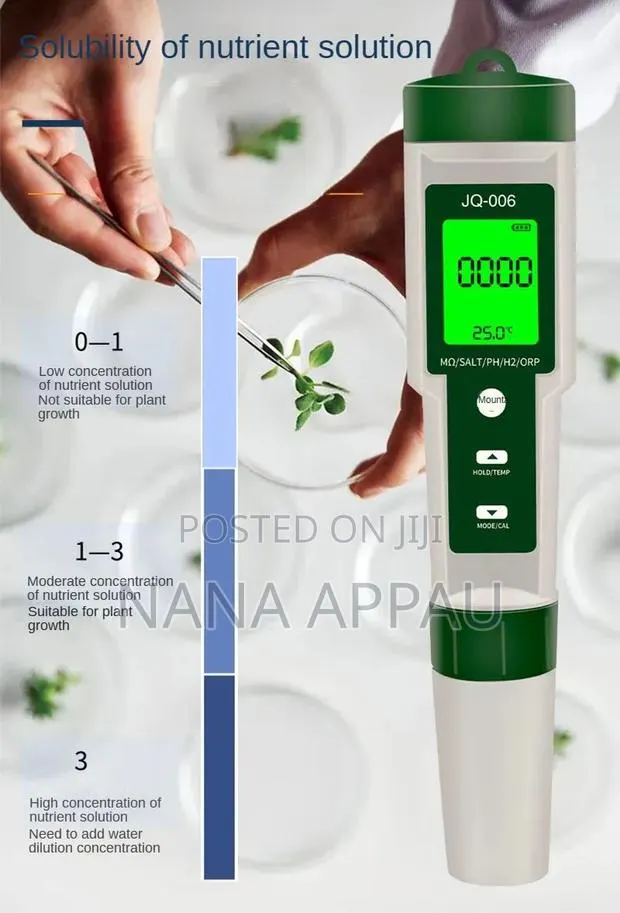 10-in-1 Multi-Parameter Water Quality Tester (Model JQ-006), · Photo 3