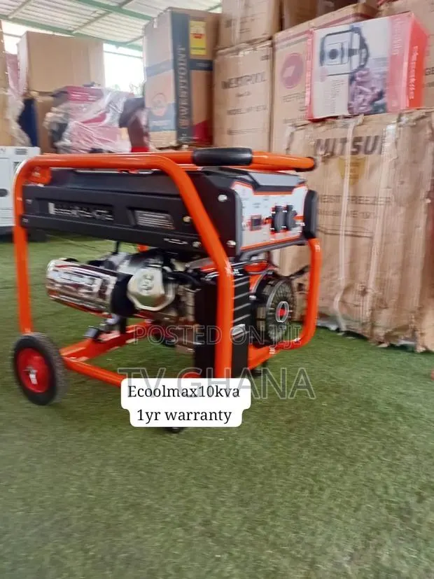 Powerful Ecoolmax 10KVA Genset for Shops, Offices and Businesses10kva · Photo 1