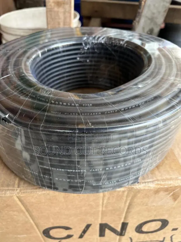 100m Pro Quality 2in1 Original Speaker Cable · Photo 1