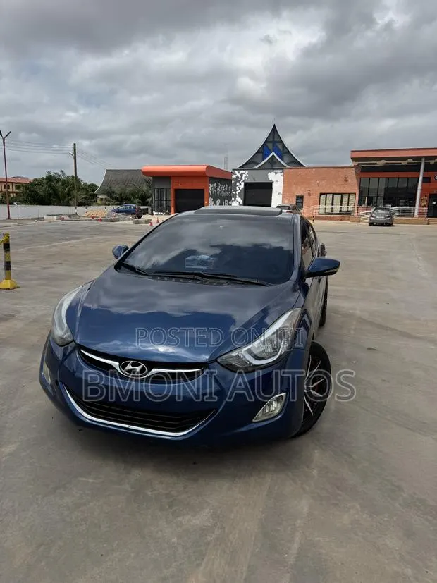 Hyundai Elantra Limited Sedan FWD (1.8L 4cyl 6A) 2013 Blue · Photo 1
