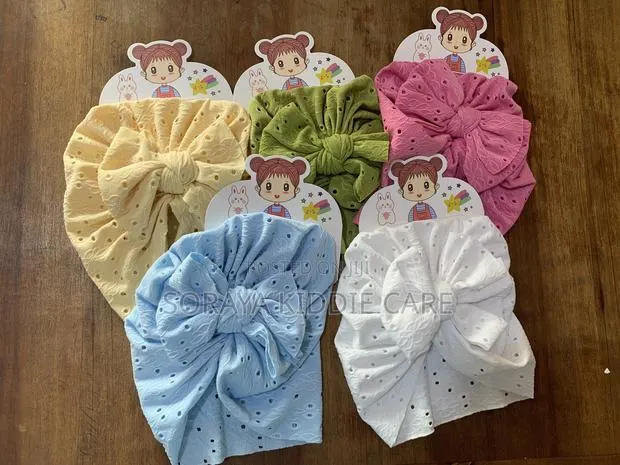 Cotton Lace Headwraps for Babies · Photo 1