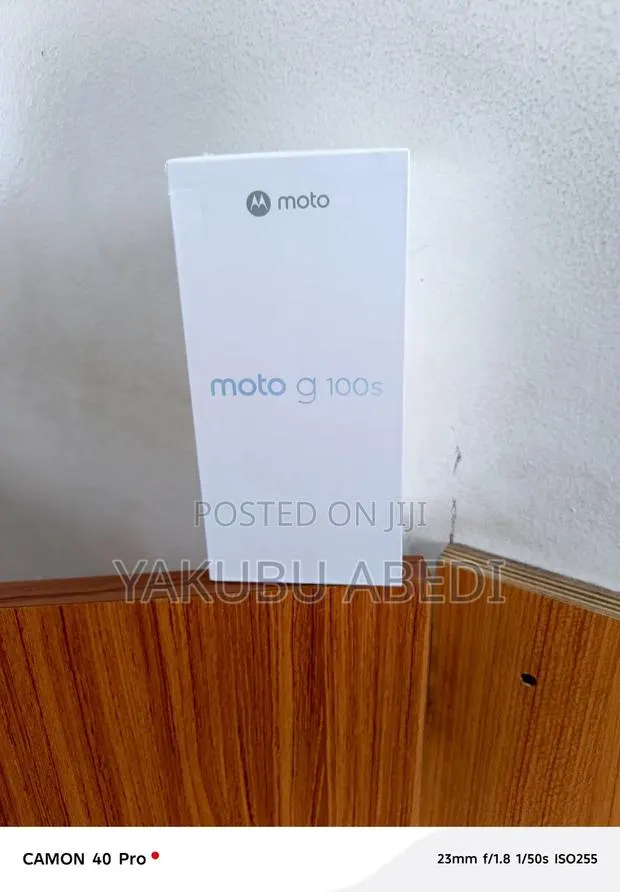 New Motorola Moto G100 5G 256 GB Black · Photo 1