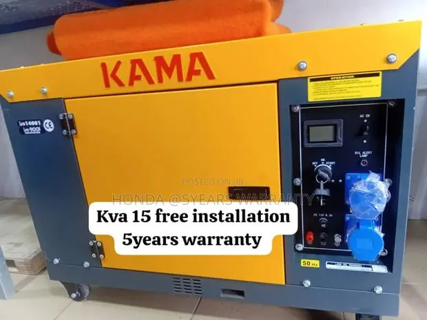 Energizing 15kva Kama Diesel Generator 16500watt 15kva · Photo 1