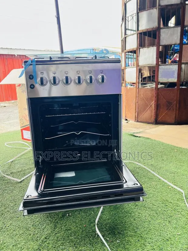 Freestanding Gas Cooker Oven Grill Rotisserie 4burner 50/60 · Photo 1