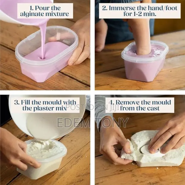 Baby Casting Kit 3D for Hand Feet - Skin-Safe Non-Toxic · Photo 4