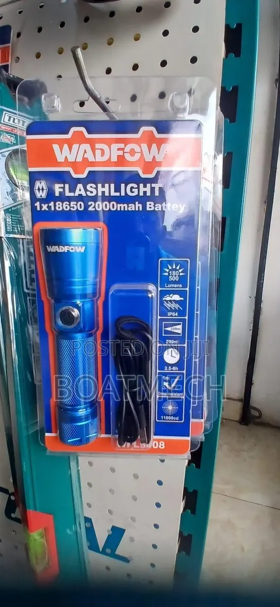 Wadfow 2000mah Battery Flashlight · Photo 1