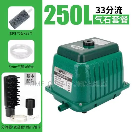 Resun Lp200 Aerator Air Pump With 33 Air Stonesfor Fish Pond Farming · Photo 2