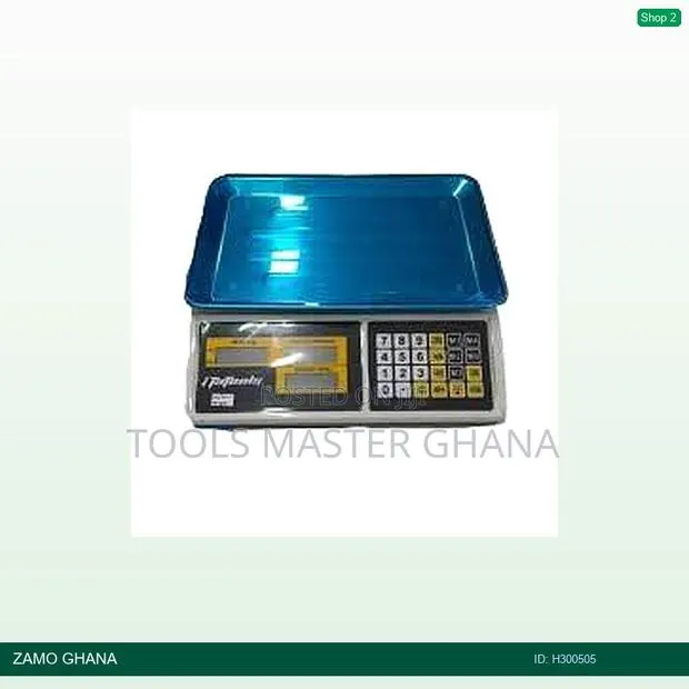 40kg Electronic Scale With Adapter Yz-608 - H300505 · Photo 1
