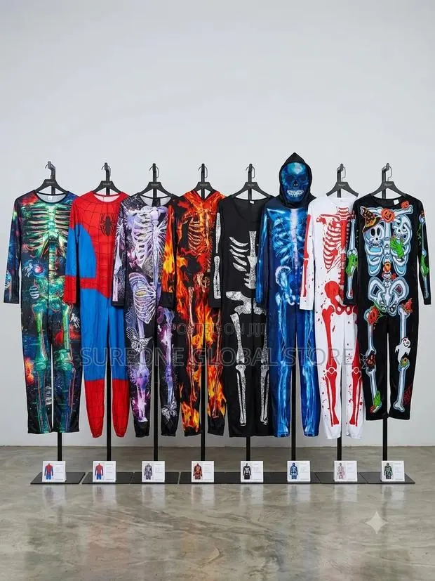 Premium Quality Halloween Superhero Costume Jumpsuits · Photo 1
