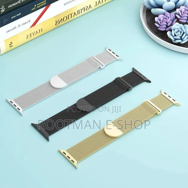 Apple Watch Strap Stainless Steel Milanese Loop- All Sizes · Photo 1