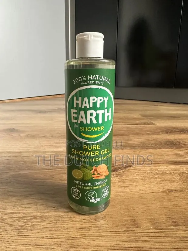 Happy Earth Pure Shower Gel – Natural Energy Boost · Photo 1
