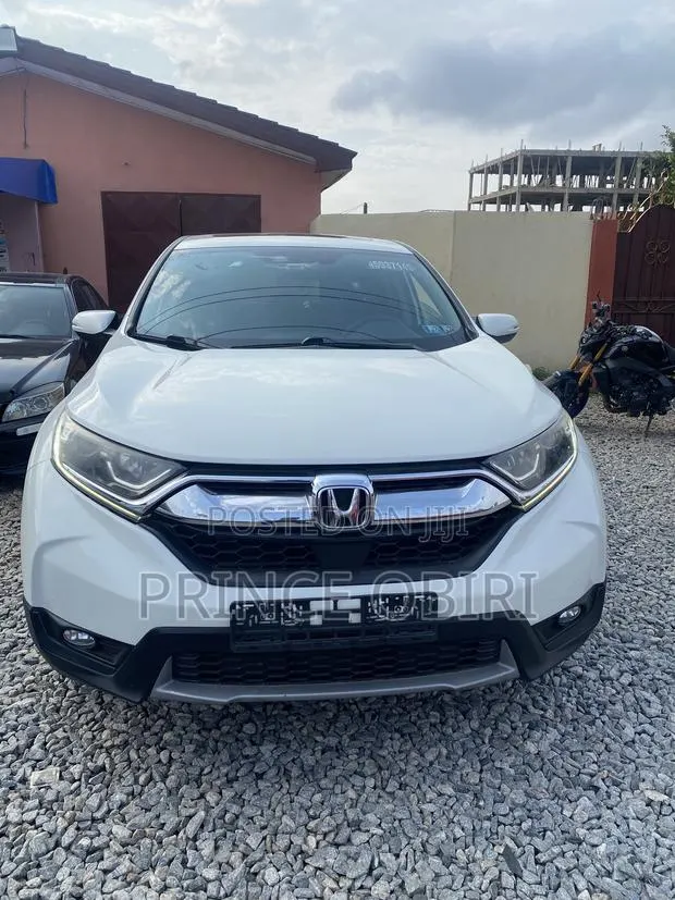 Honda CR-V EX AWD 2018 White · Photo 1