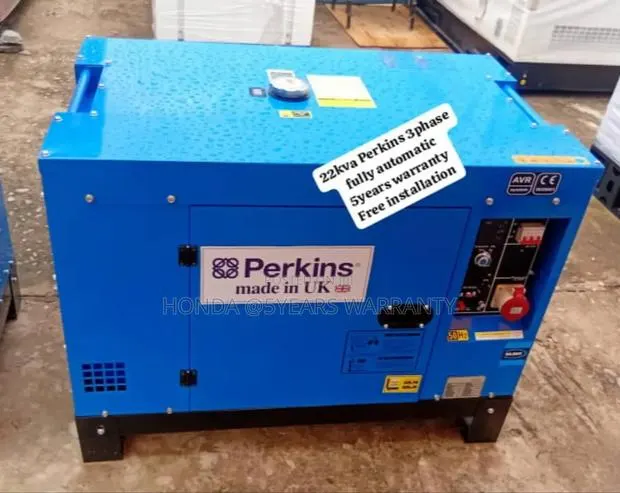 Bright Spark Perkins Diesel Generator 22kva 3phase Ats · Photo 1