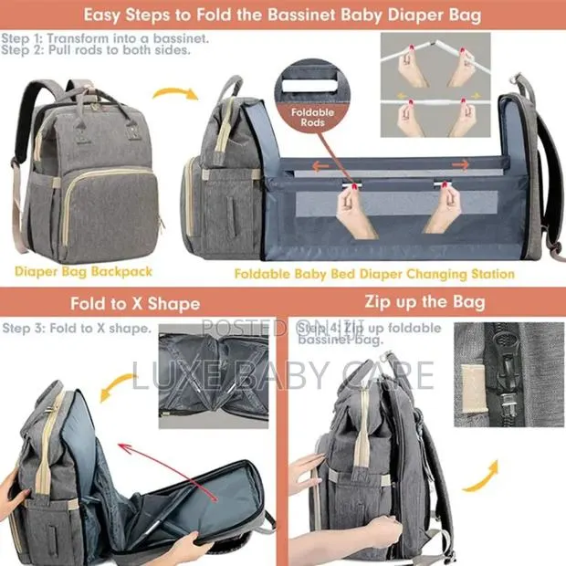 Baby Diaper Crib Bag · Photo 2