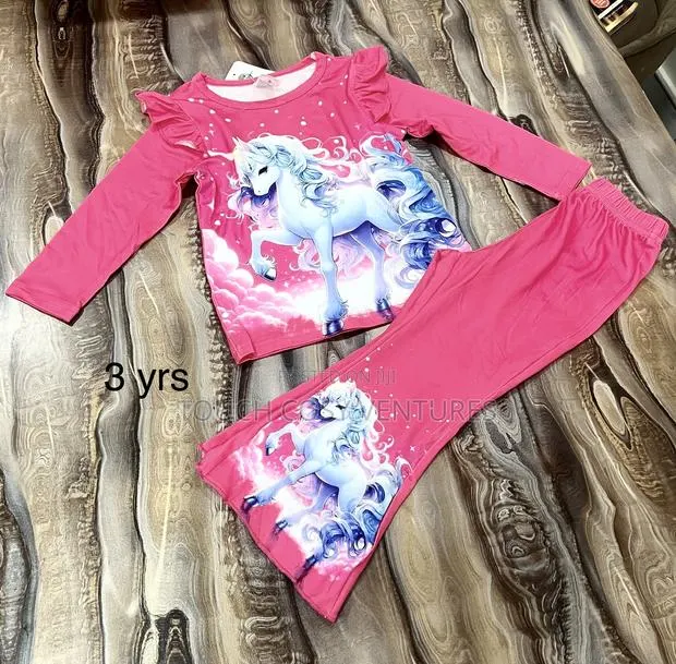 Kids Fashionable Character Top and Trousers · Photo 1