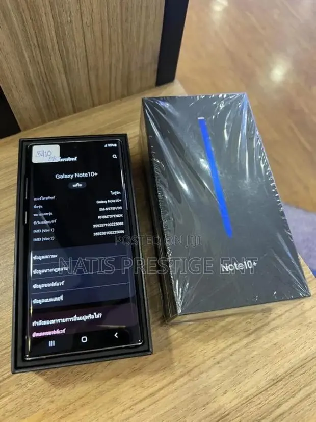 New Samsung Galaxy Note 10 Plus 5G 256 GB Black · Photo 1