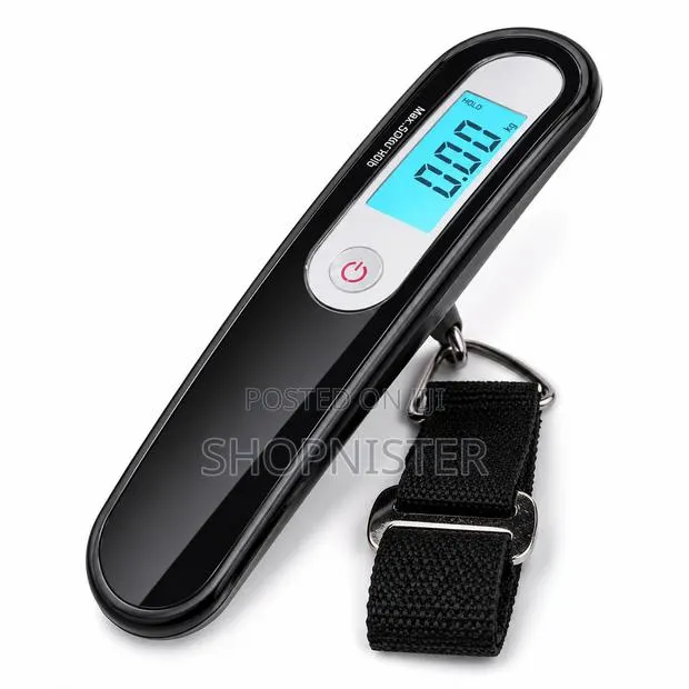 Digital Luggage Scale 50KG – Portable Electronic Travel · Photo 1