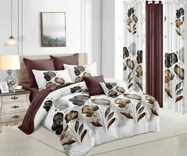 Luxury Curtains/Bedsheets Set · Photo 1