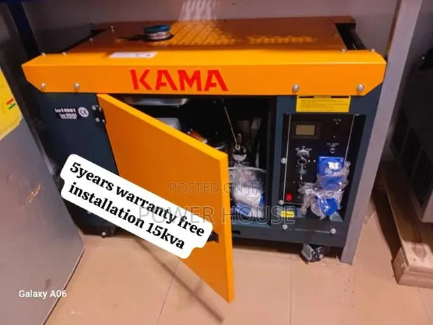 Ultra Force Kama Diesel Generator 15kva 16500watts · Photo 1