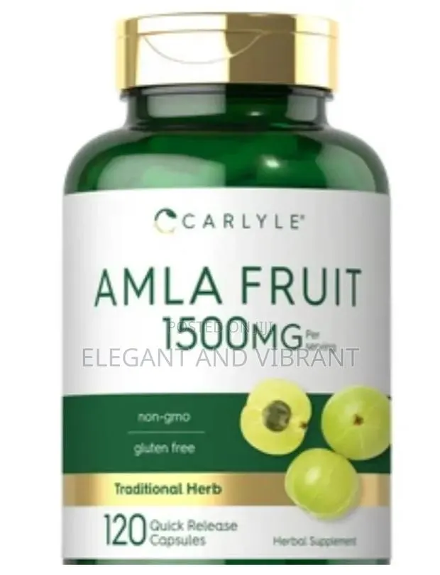 Amla Fruit 1500mg Per Serving | 120 Capsules · Photo 1