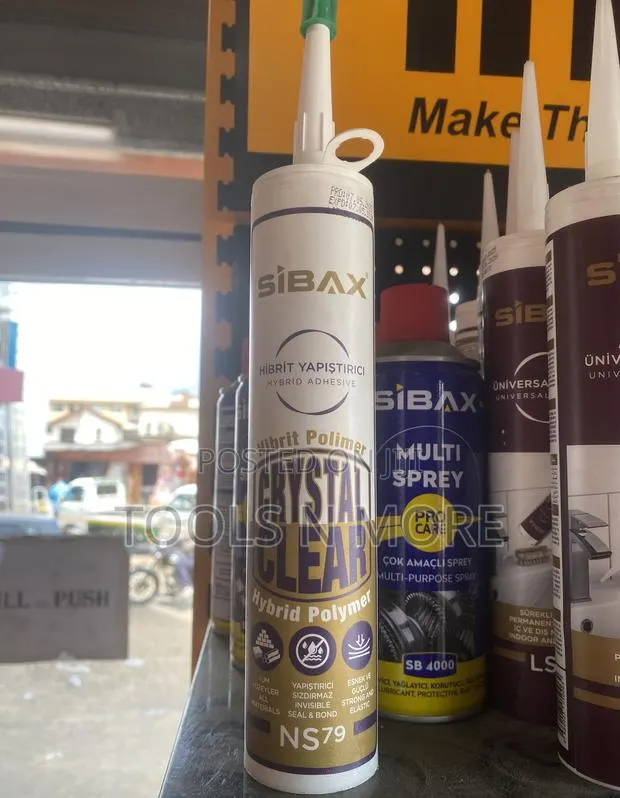 Sibax Crystal Clear Hybrid Polymer · Photo 1
