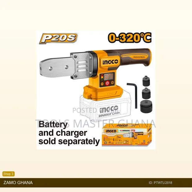 Cordless Plastic Tube Welding - Ptwtli2018 · Photo 1