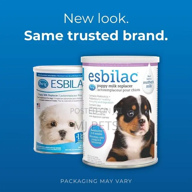 Esbilac Puppy Milk Replacer 28oz BIG FIBRR DRUM · Photo 1