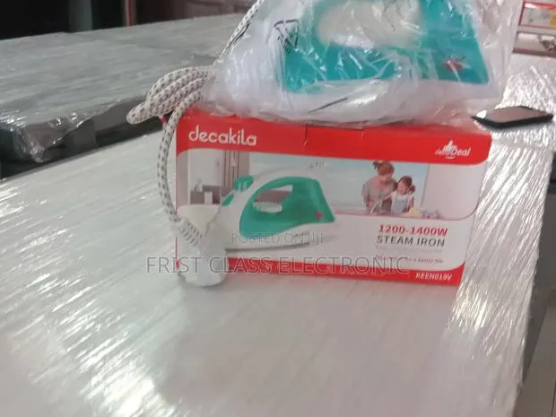 Decakila Steam Iron – Clean Clothes, Effortless Finish · Photo 1