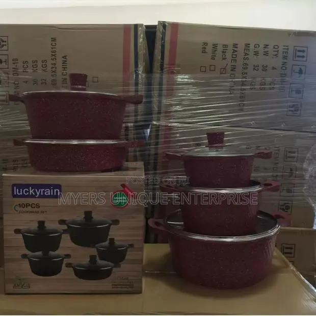 Affordable 10pcs Cookwares For Cooking Your Meals (Non-stick) · Photo 1