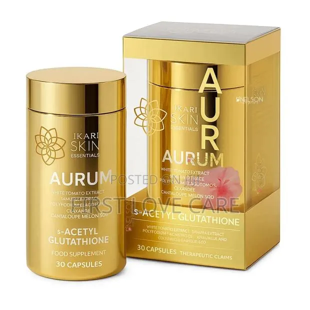 Ikari Aurum S-Acetyl Glutathione Sakura White Tomato Ceramide 30cap