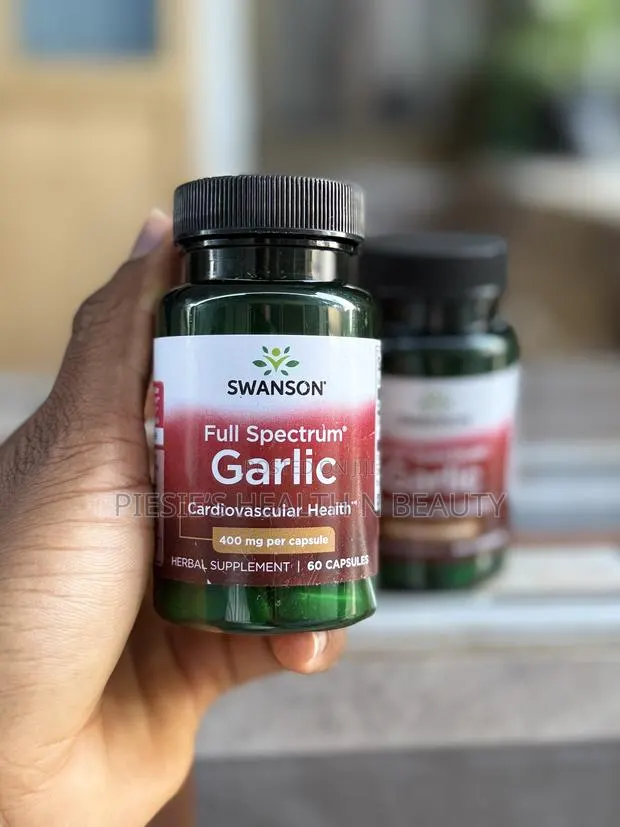 Swanson, Garlic 400 Mg 60 Capsules · Photo 1